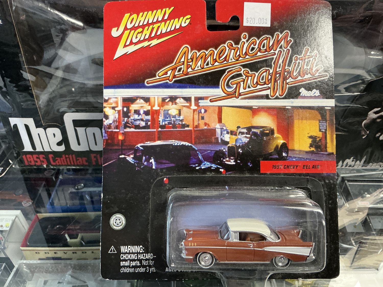 1957 Chevy Bel-Air Brown, American graffiti