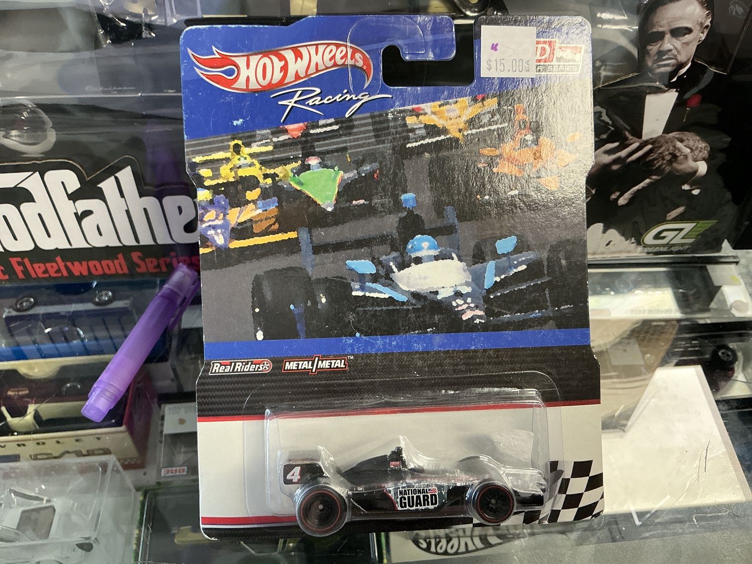 Hot wheels, racing Indy car series, National Guard