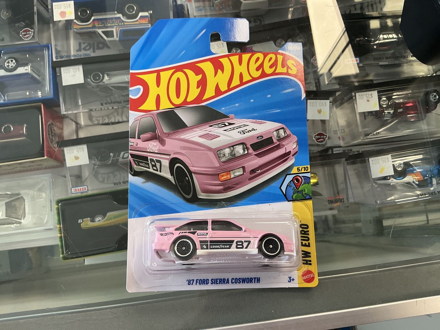 1987 Ford sienna Cosworth pink