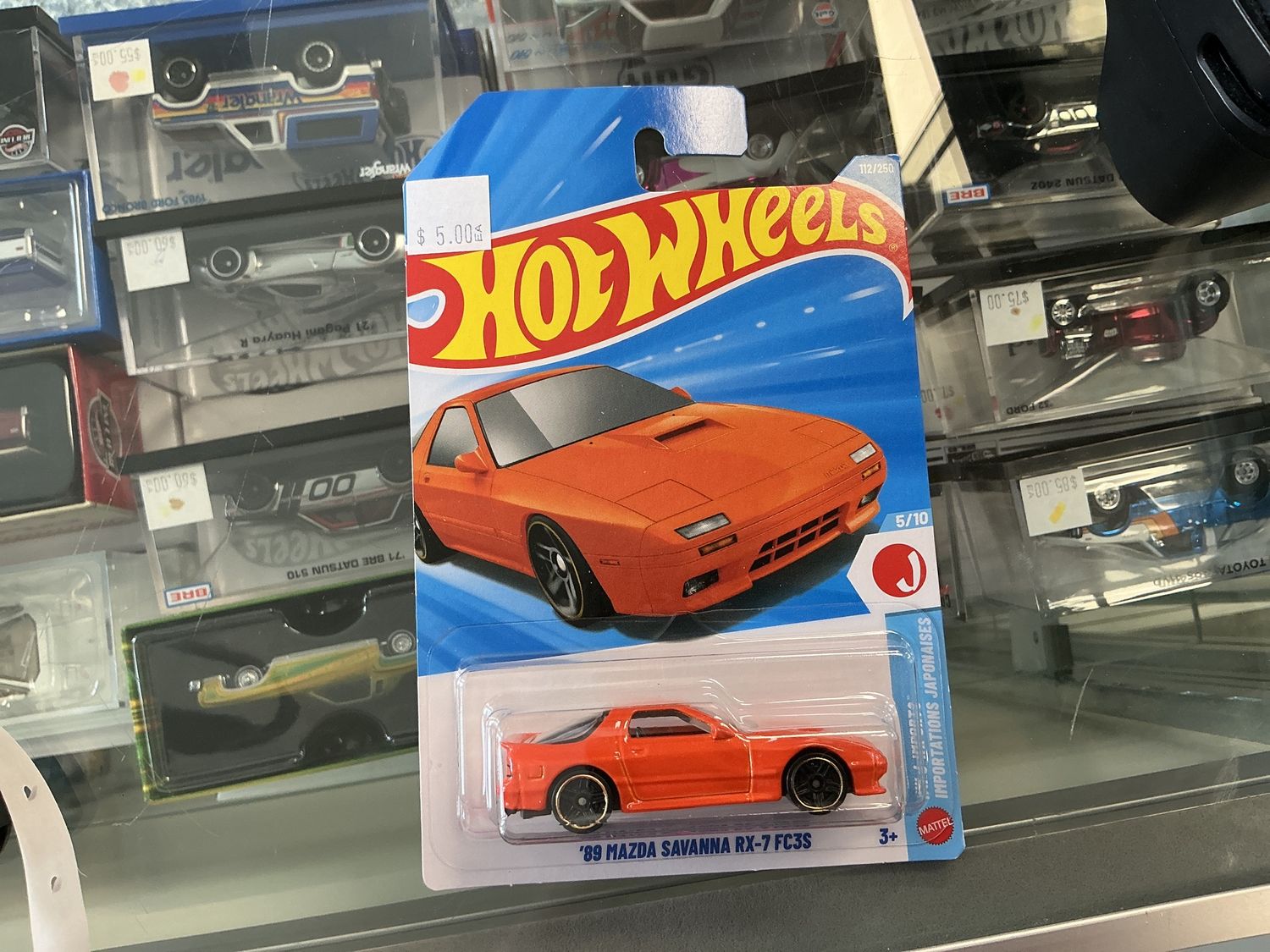 1989 Mazda Savannah RX seven orange