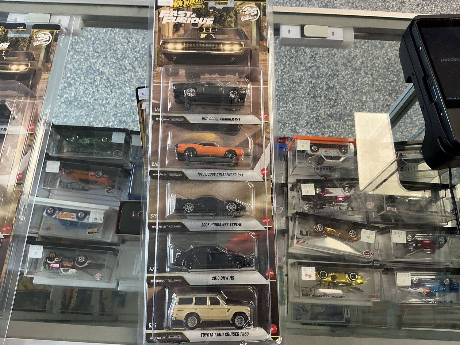 Fast and the furious 25 years five car set with charger Chase