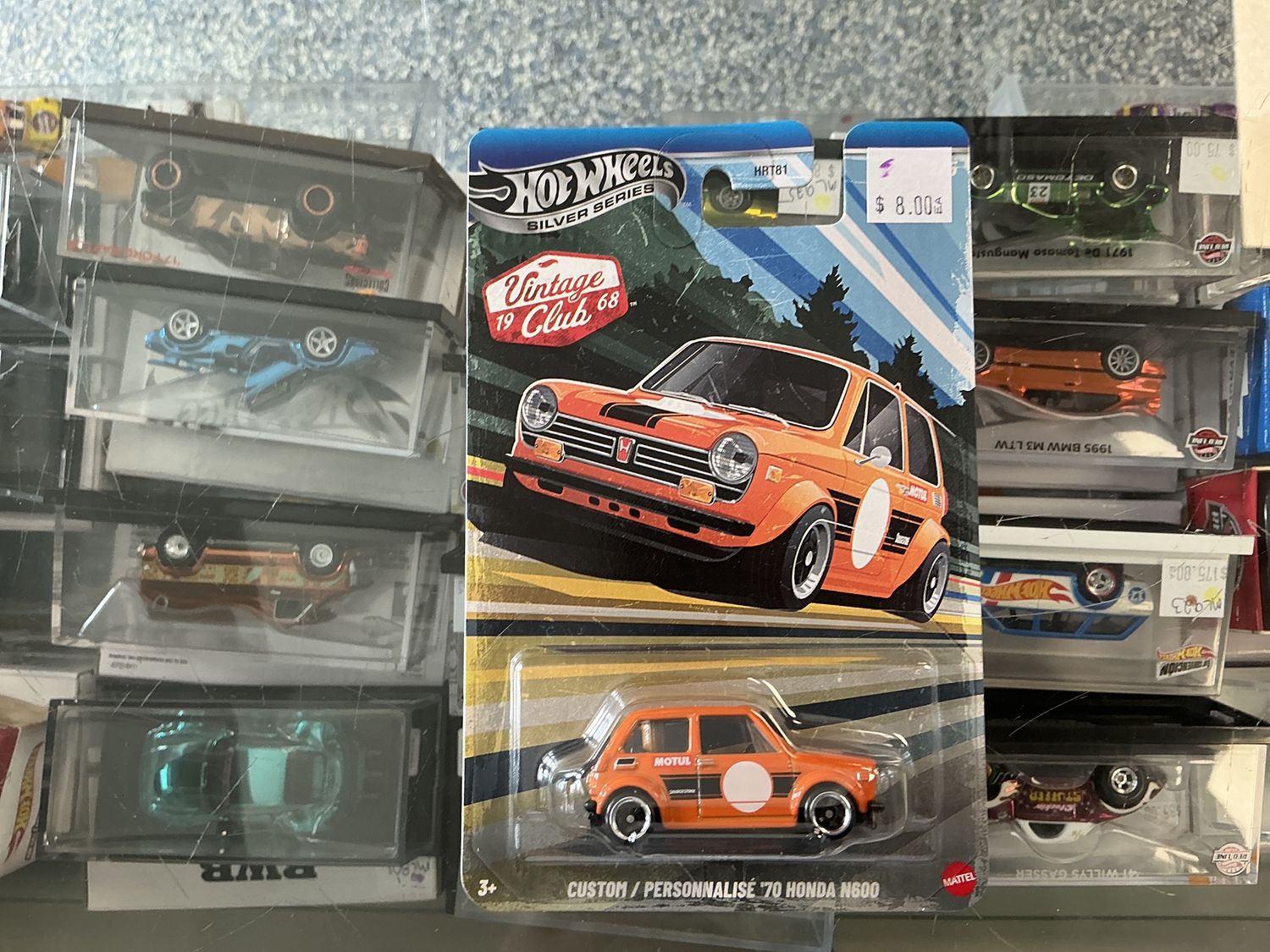 Vintage club custom 1970 Honda N600 orange