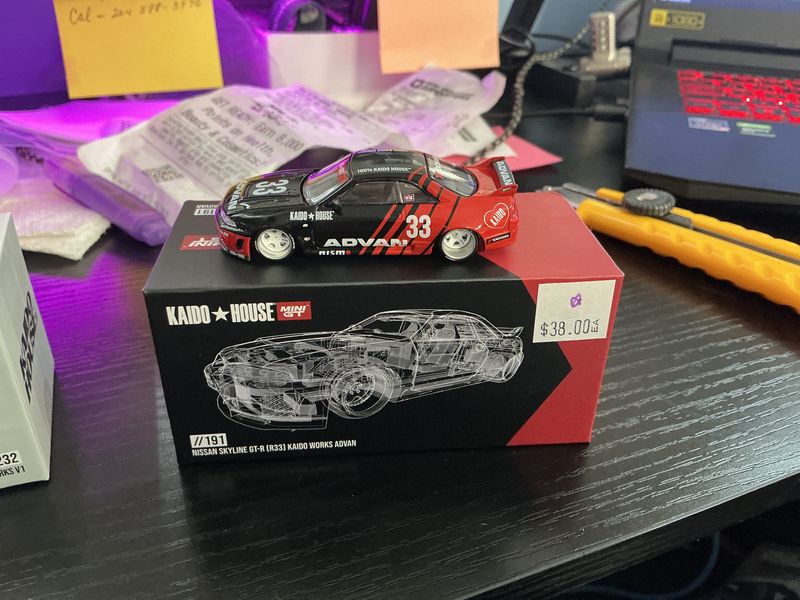 Nissan skyline GTRR 33 Cato Works advan