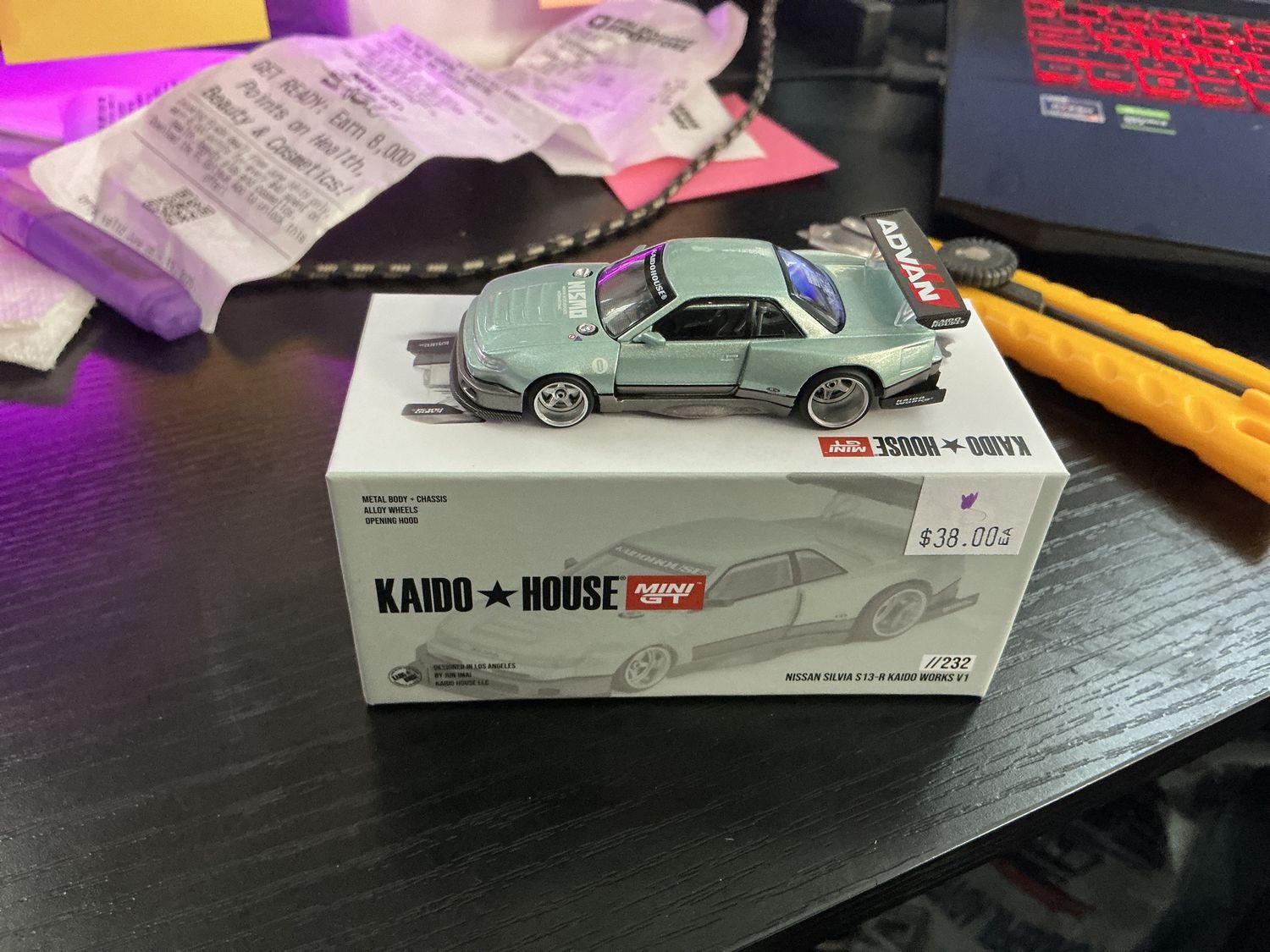 Nissan Sylvia S 13 R Cato Works V1 green