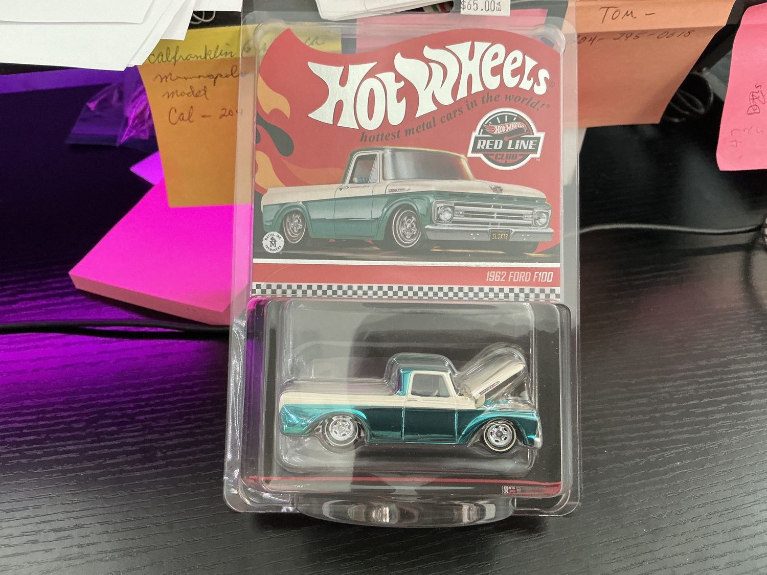 1962 Ford F150, white and teal
