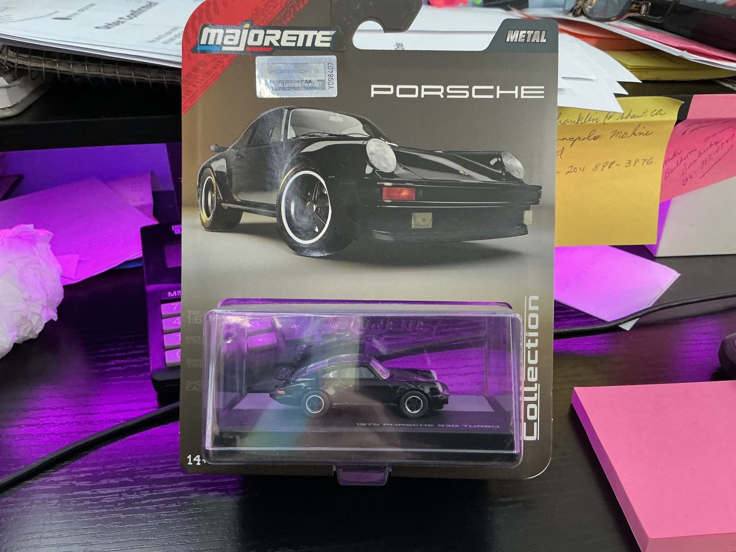 Black porsche
