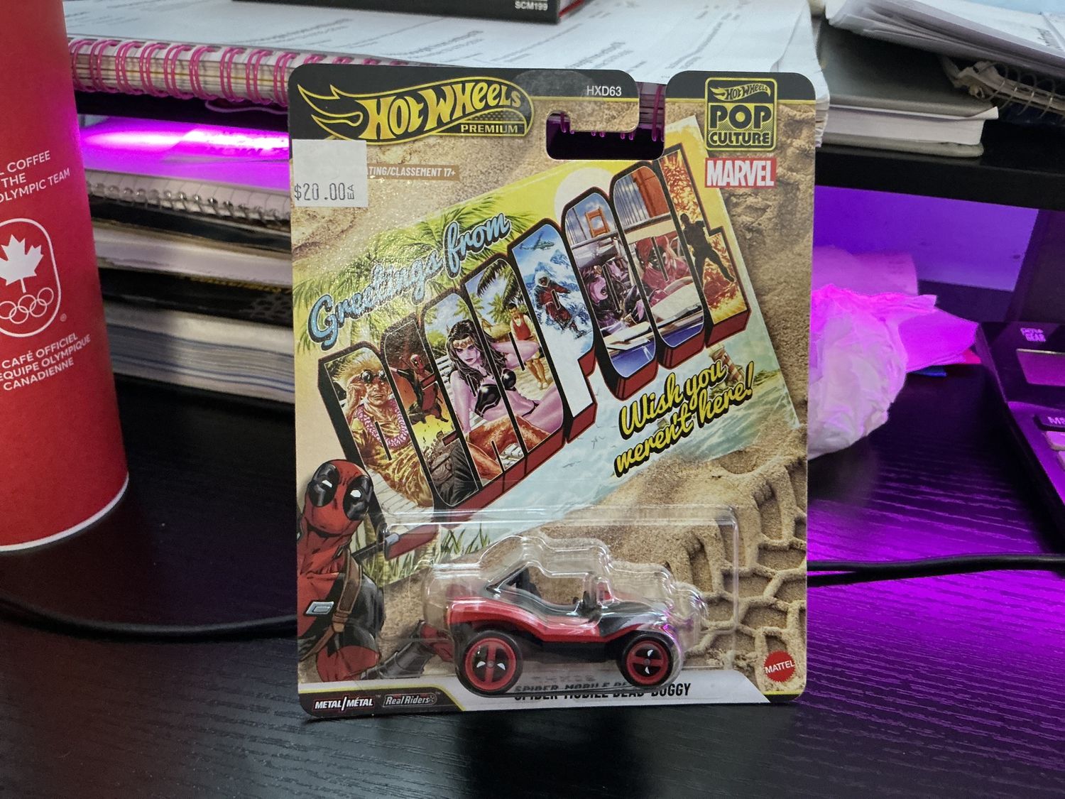 Spider mobile, dead buggy