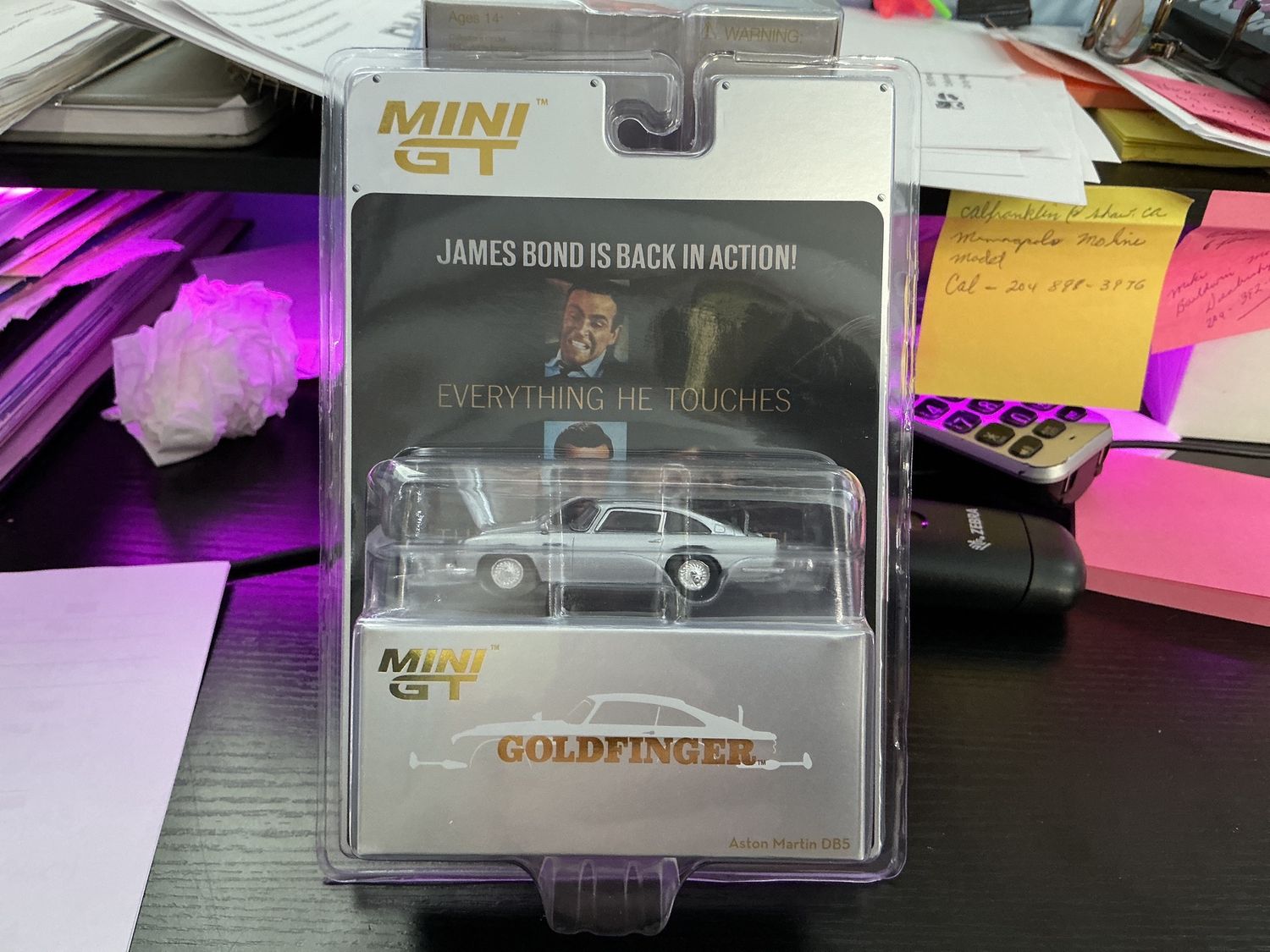 Goldfinger Austin Martin, DB five