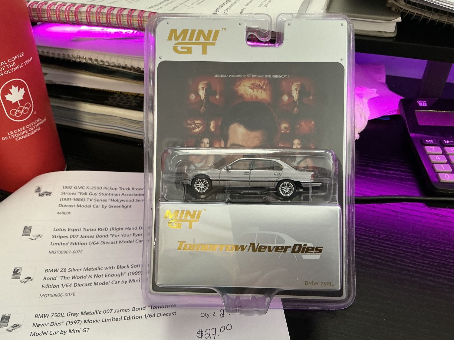 Tomorrow never dies BMW 750 IL