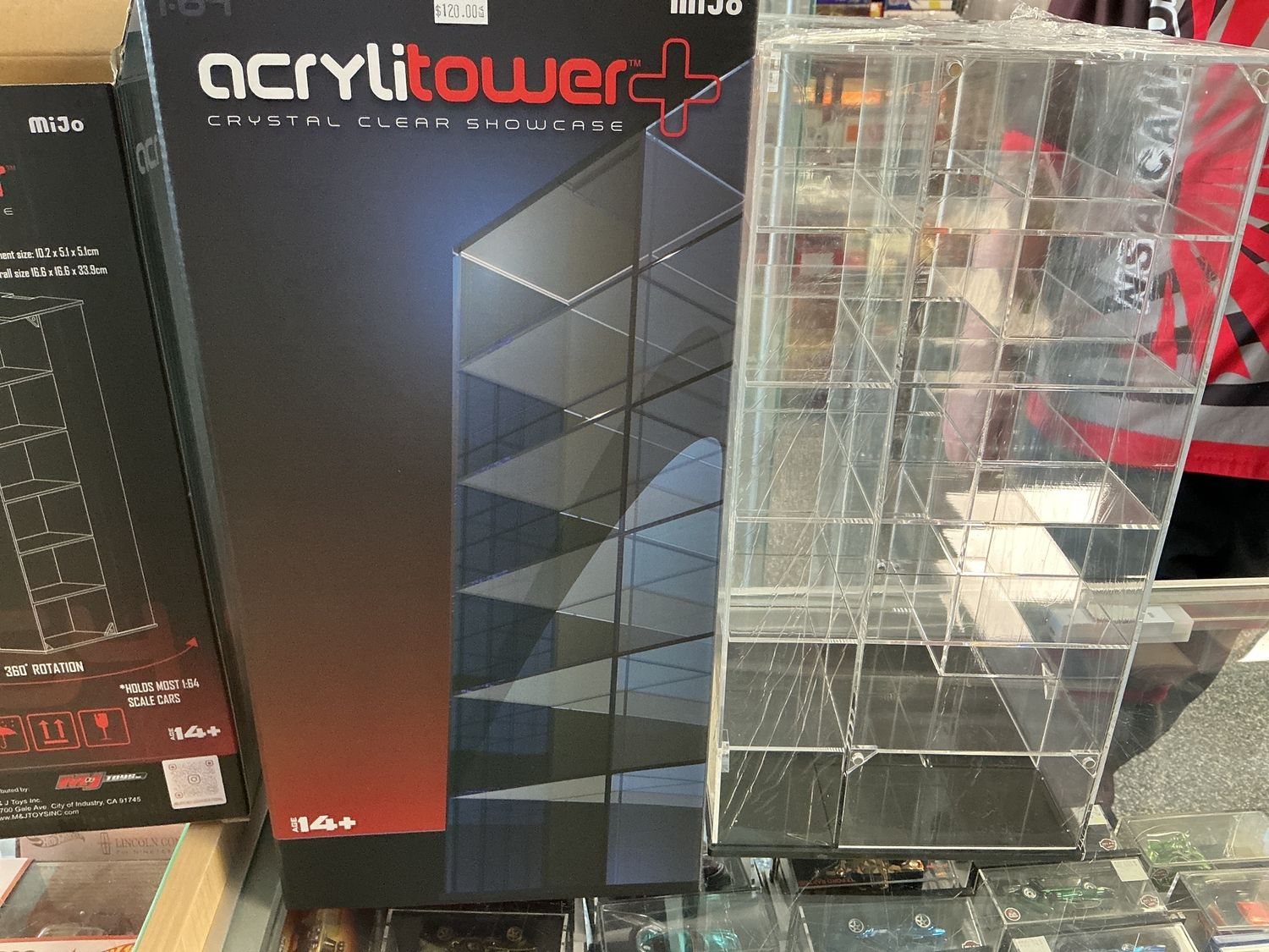 Acrylitower large clear