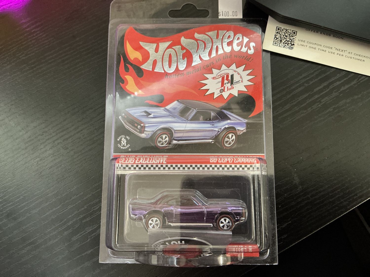 1968 Copo Camaro purple