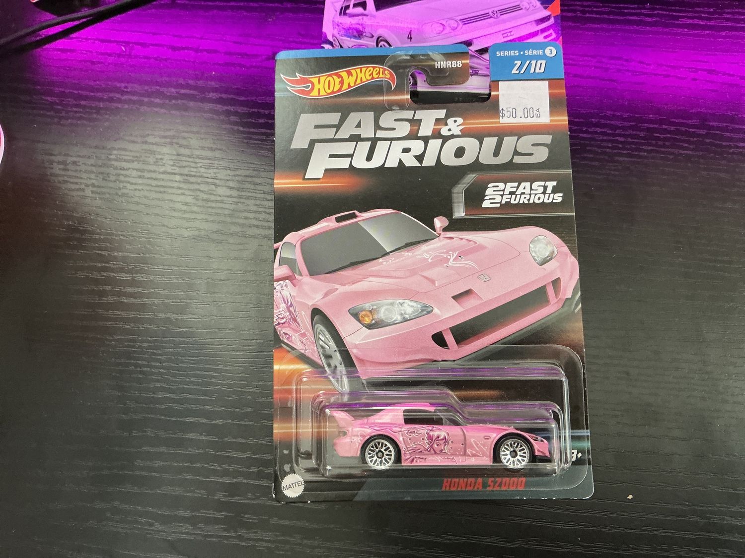 Two fast two furious Honda S 2000 pink