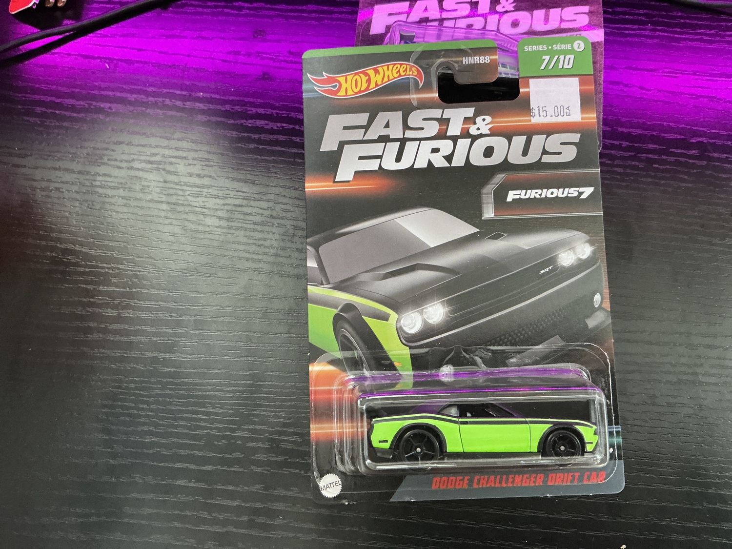 Furious seven Dodge Challenger drift car