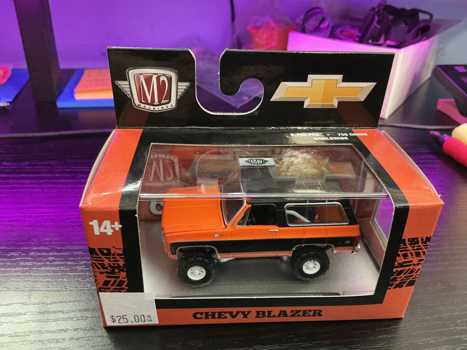1974 Chevy K5 blazer 4 x 4 orange