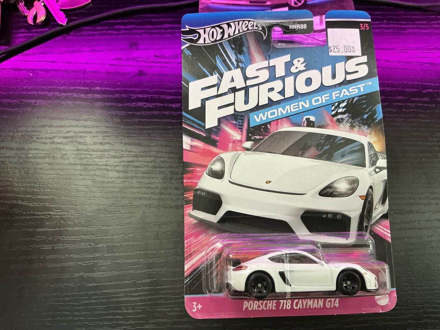 Fast and the furious women of fast Porsche 718 Cayman GT four white