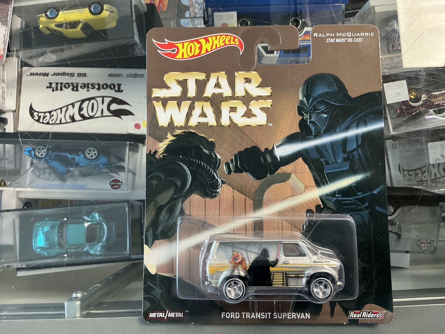 Star Wars Ford transit Superman silver
