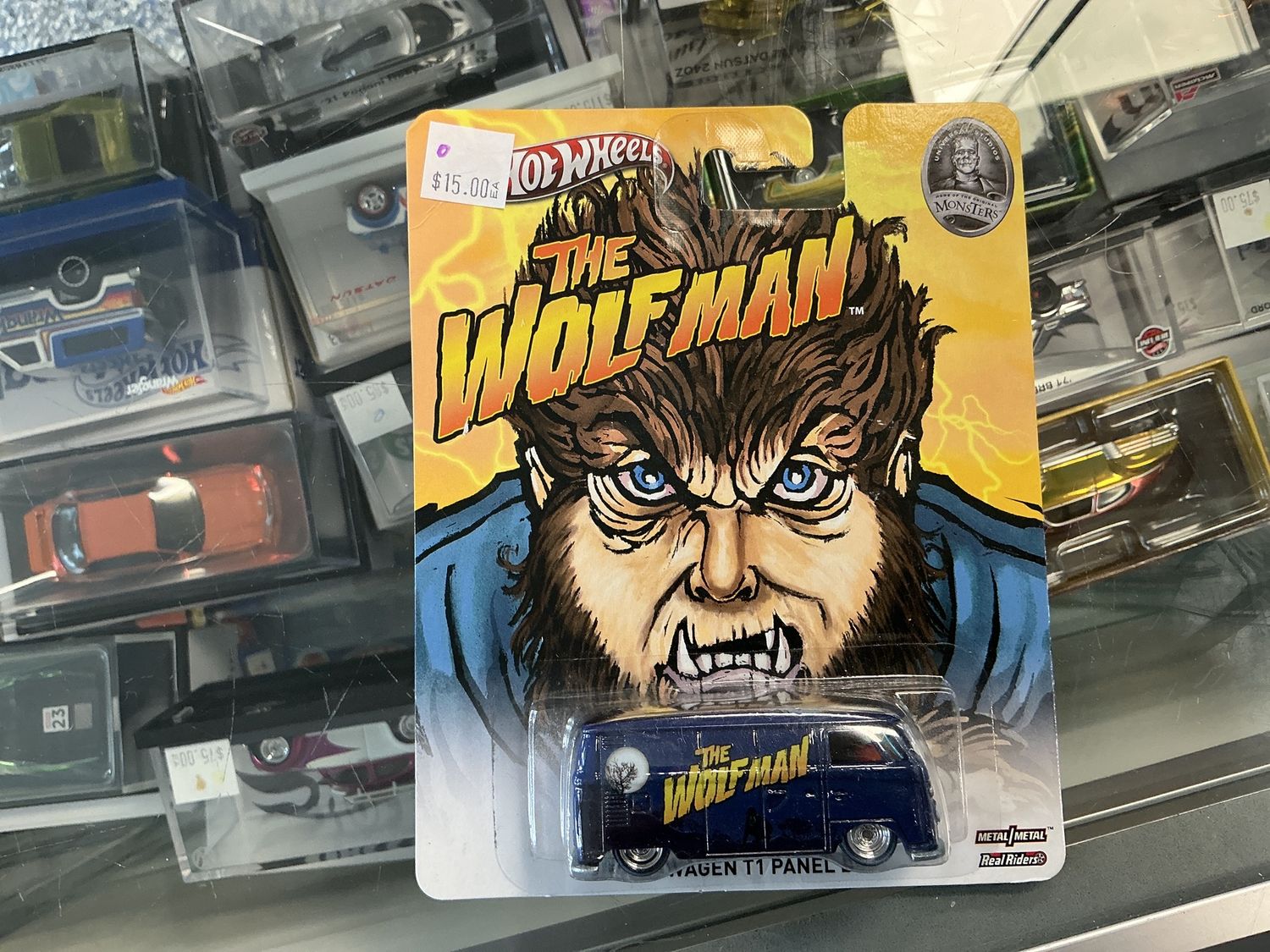 The Wolfman Volkswagen T1 panel van blue