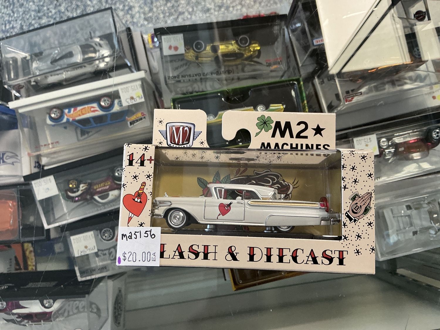 1957 Mercury Turnpike cruiser M – 335 white