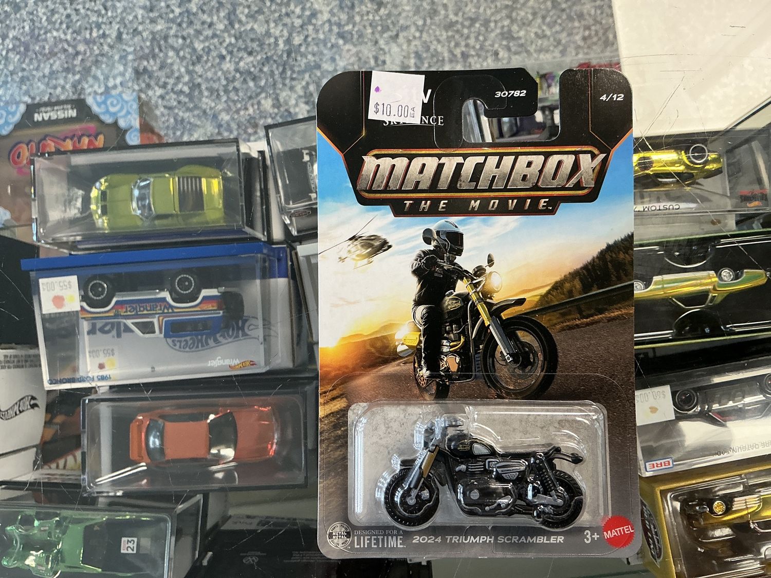 Matchbox the movie 2024 triumph scrambler
