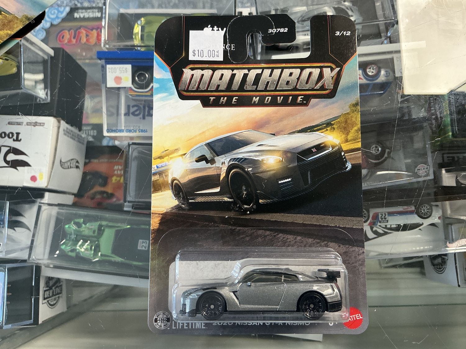 Matchbox the movie 2020 Nissan gtr nismo  silver