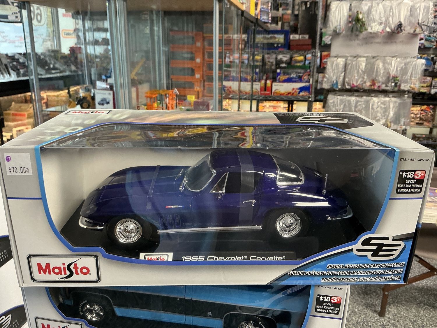 1965 Chevy Corvette purpleish