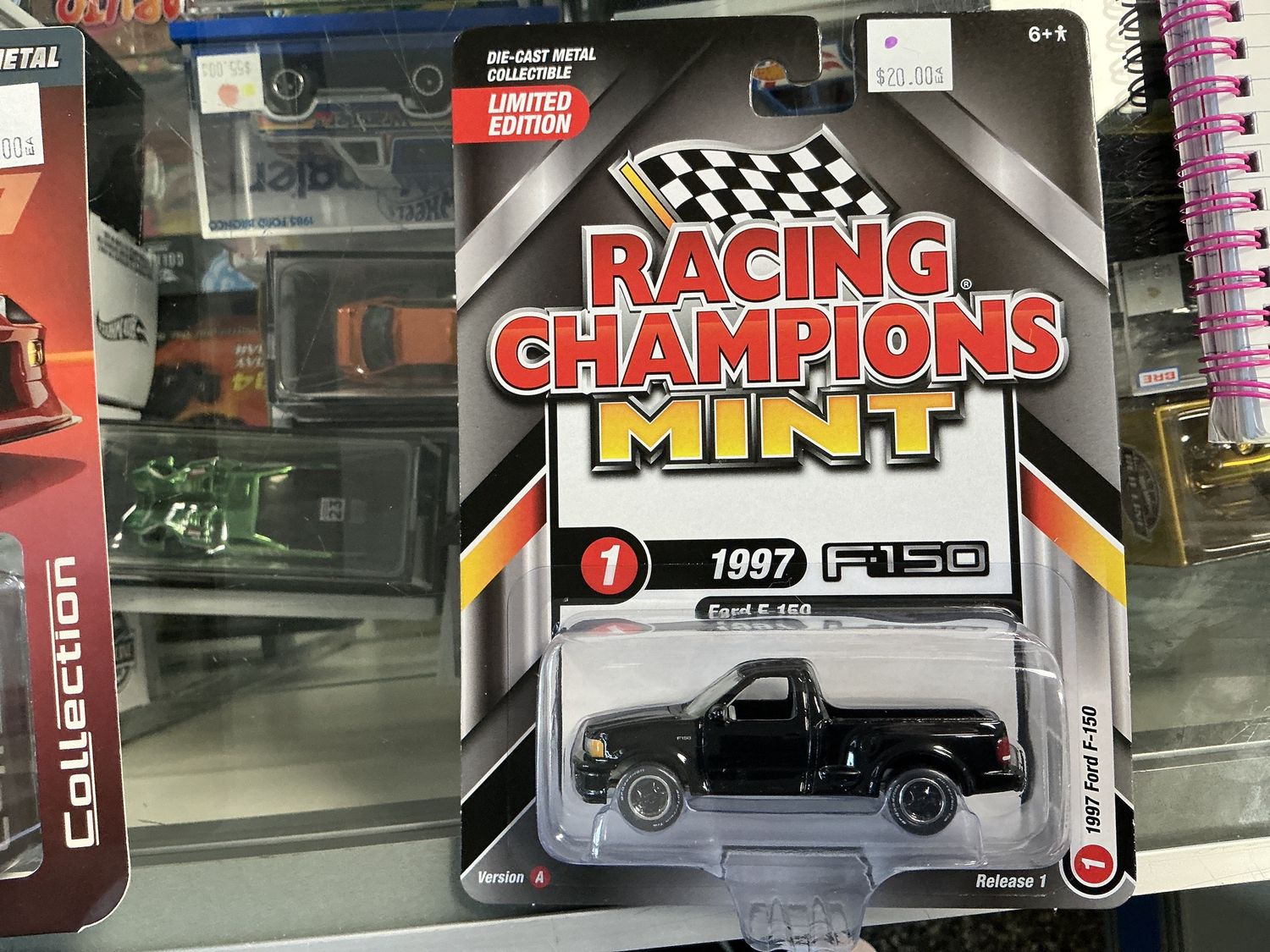 Racing champions 1997 Ford F150 black
