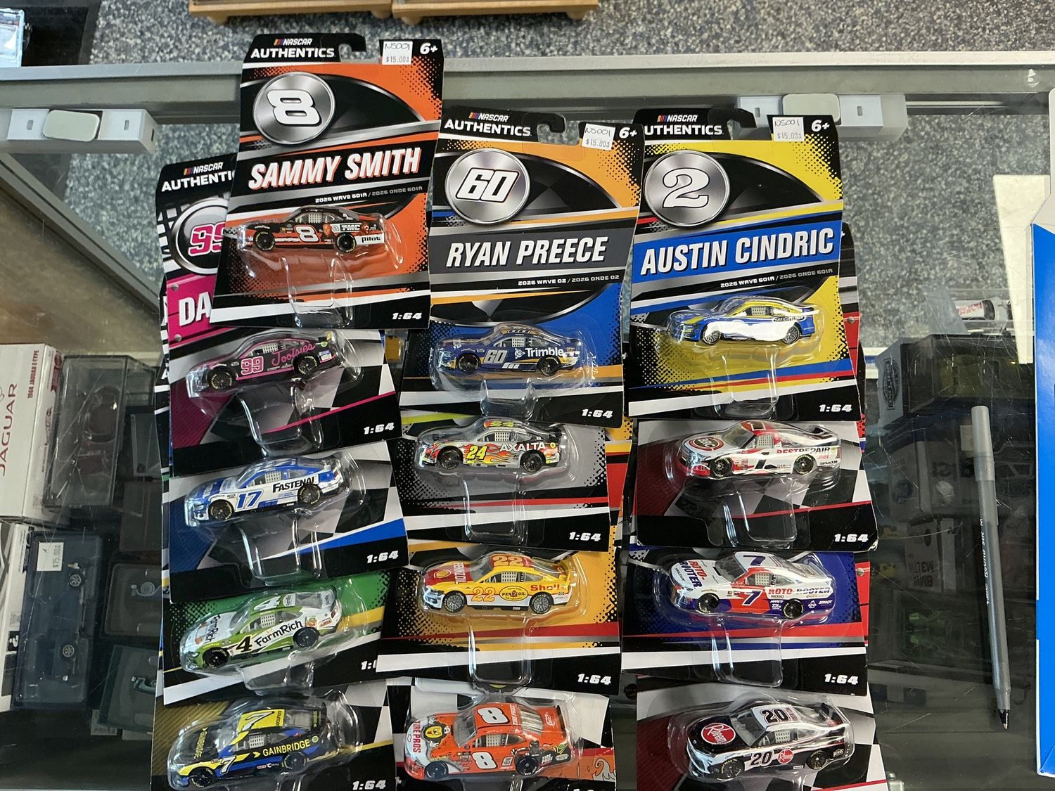 Assorted NASCAR one and 64