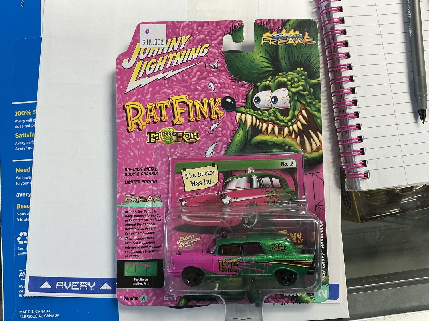 1957 Chevy ambulance rat Fink
