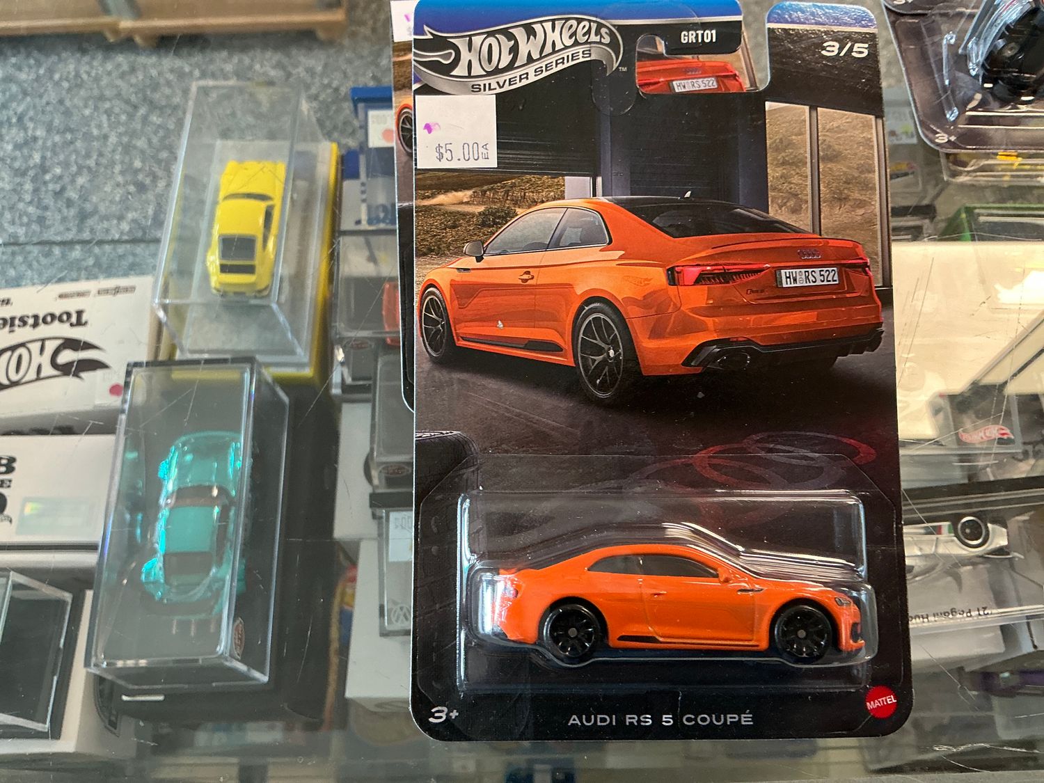 Audi RS five coupe orange