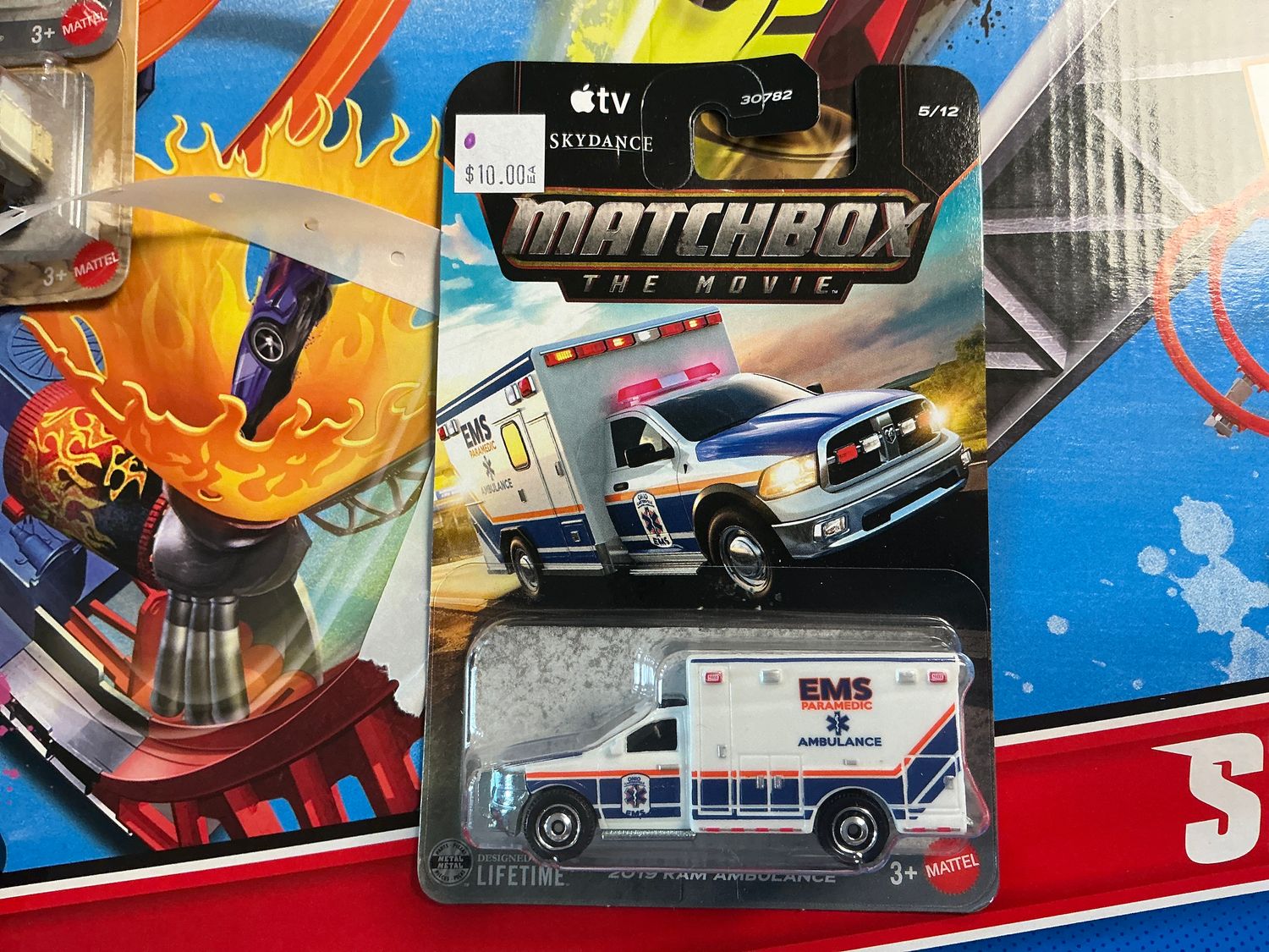 Matchbox the movie 2019 RAM ambulance WHITE