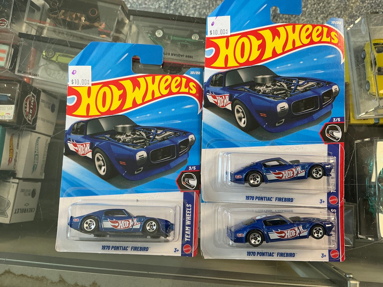 1970 Pontiac Firebird blue