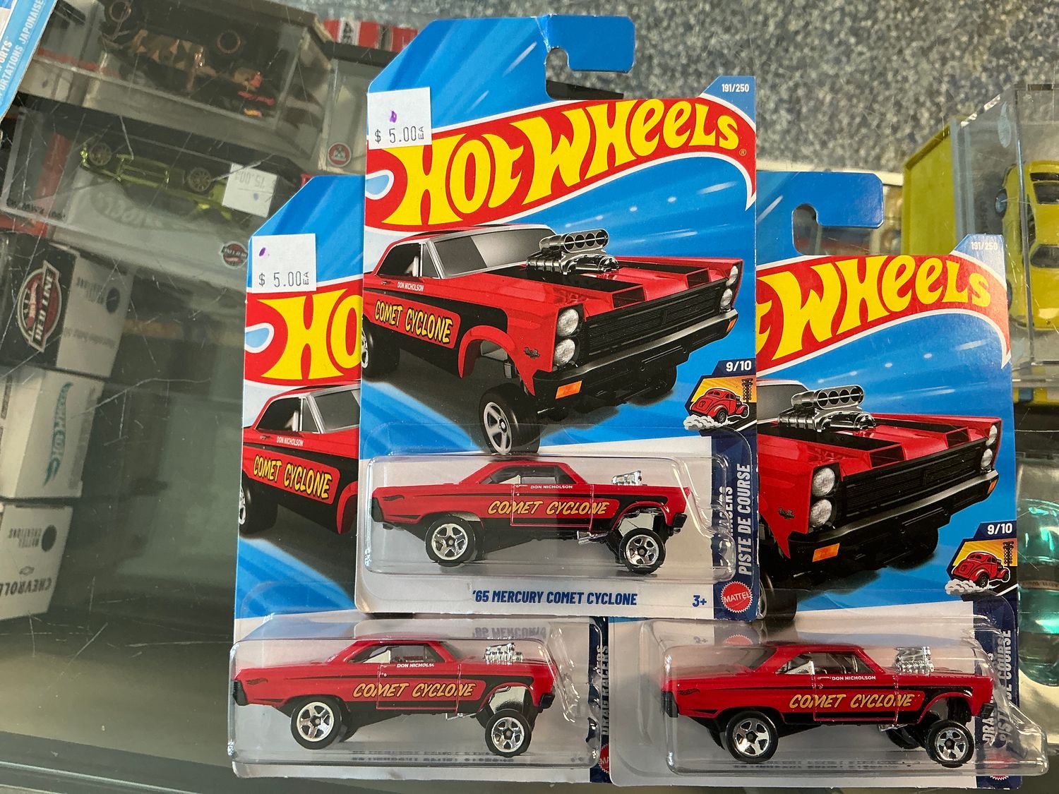 1965 Mercury comet cyclone red