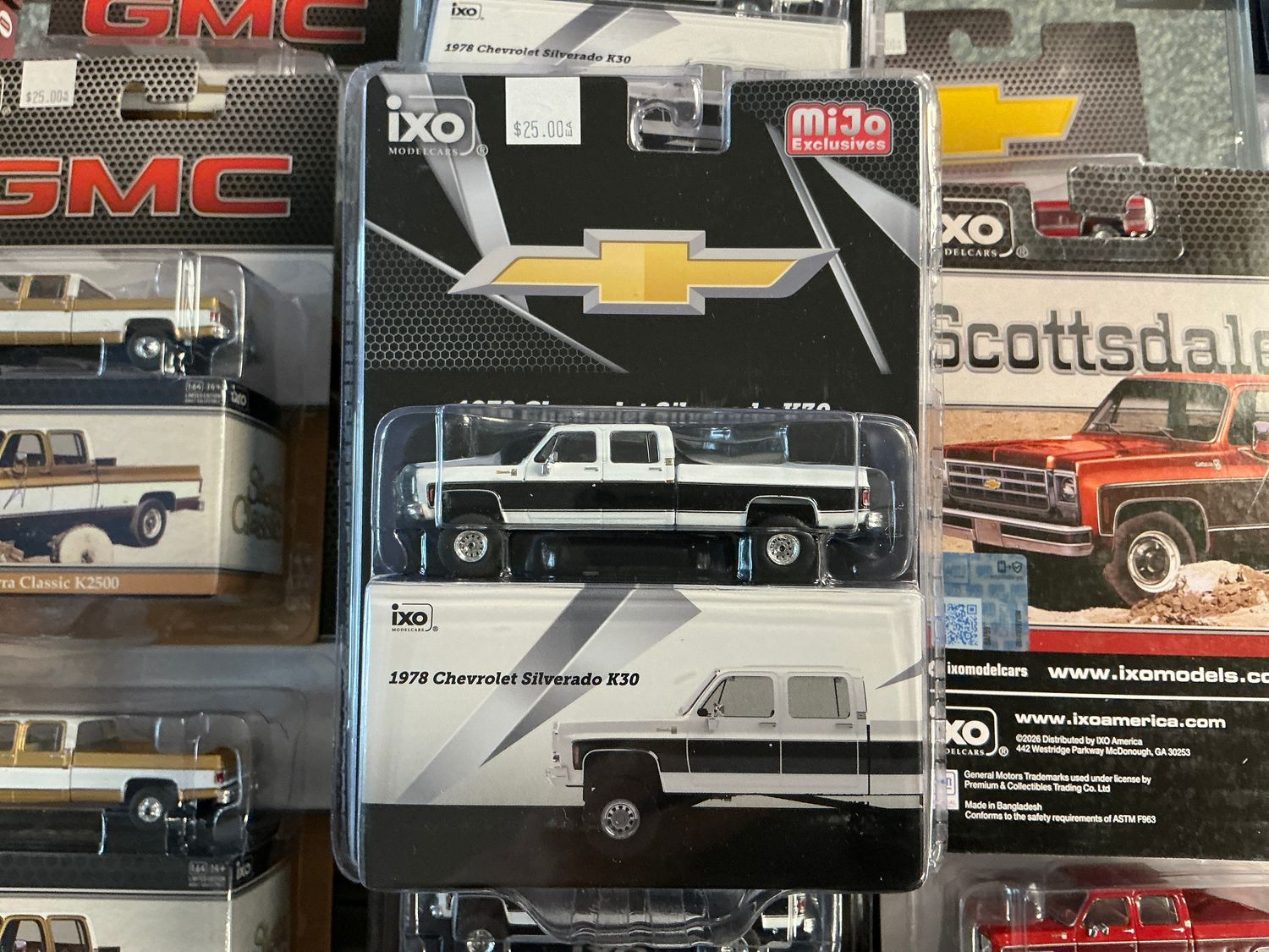 1978 Chevy Silverado K 30 black-and-white