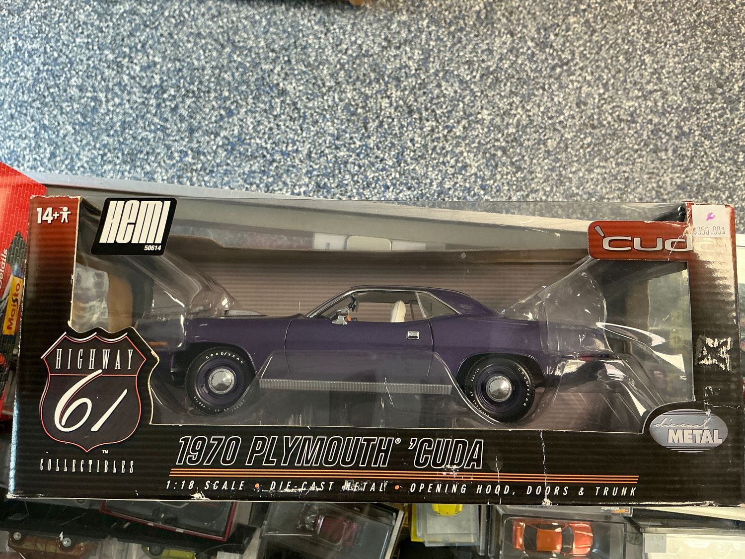 1970 Plymouth Cuda, purple
