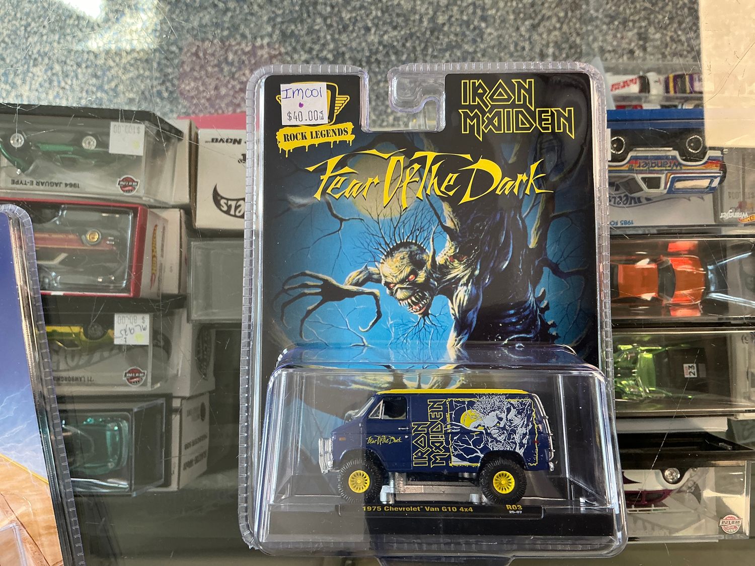 Iron maiden fear of the dark 1975 Chevy van G 10 4 x 4