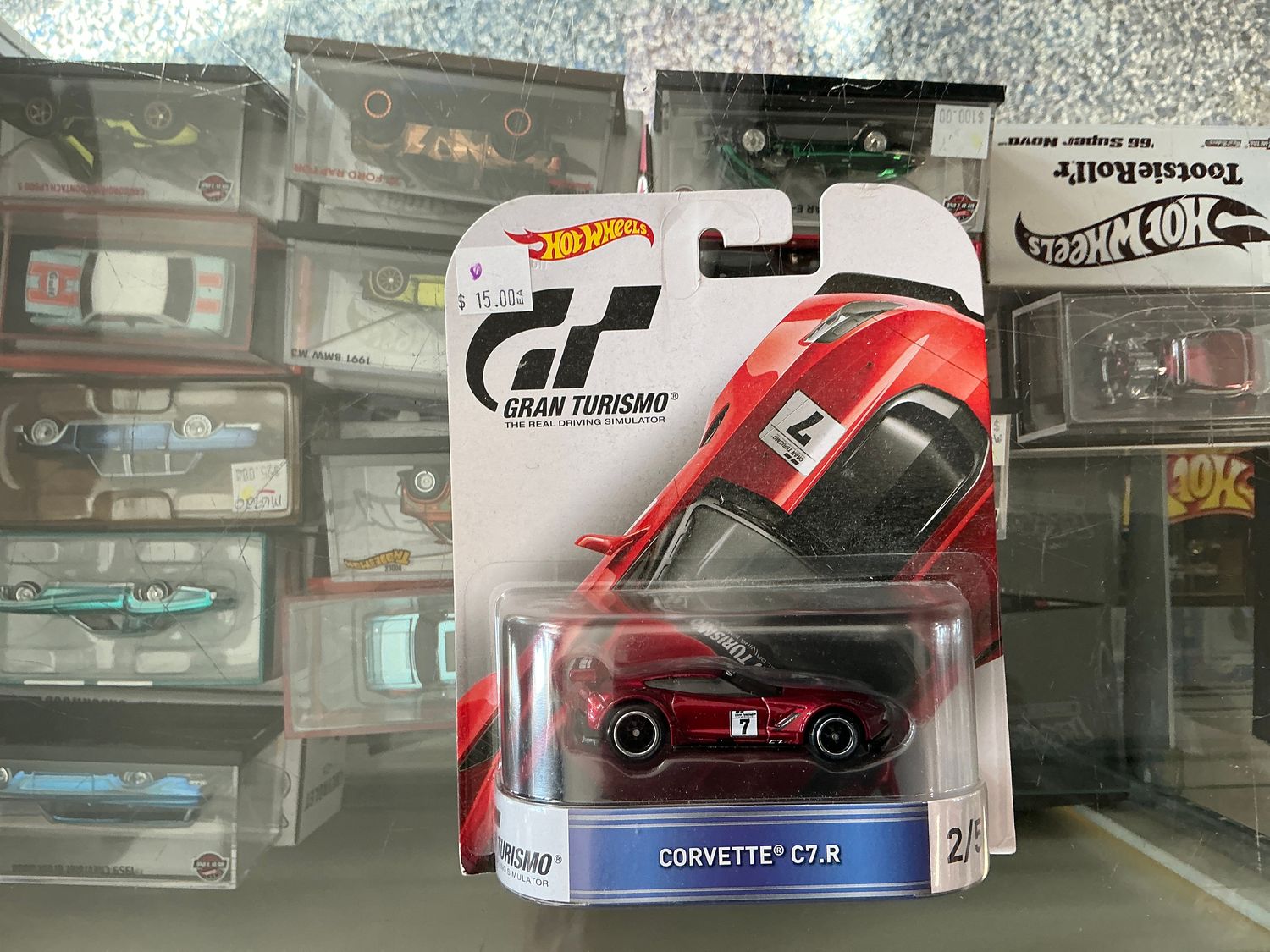 Gran Turismo Corvette C7 R red