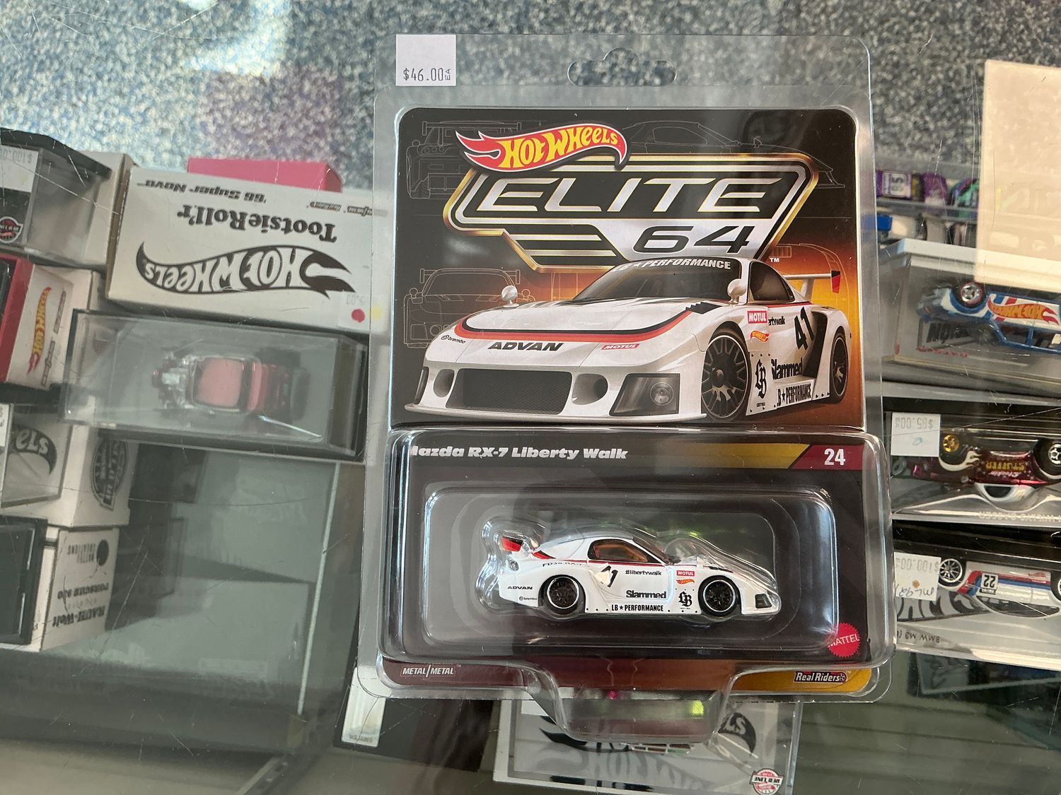 Elite 64 Mazda RX seven liberty walk white