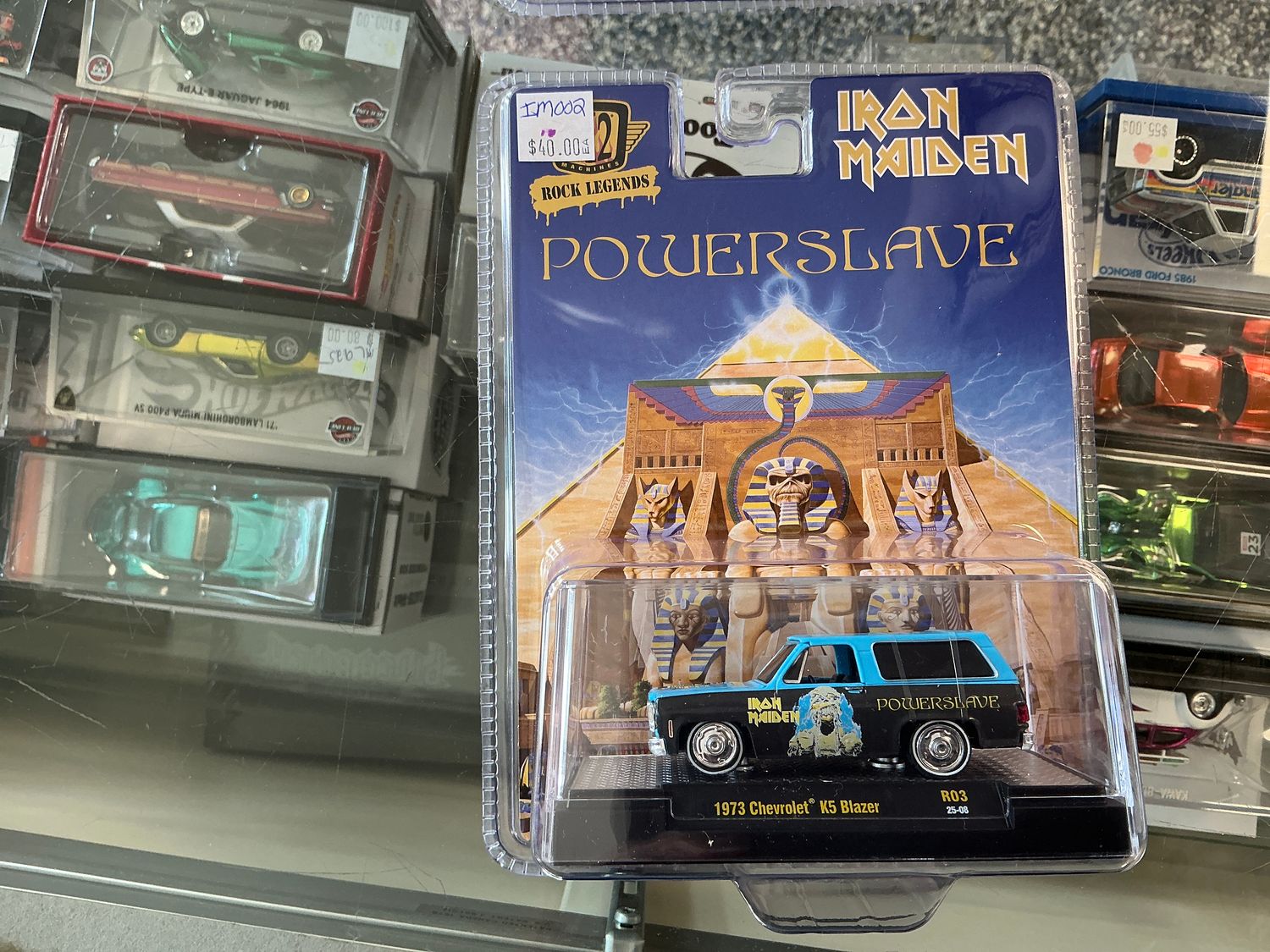 Iron maiden power slave 1973 Chevy K5 blazer