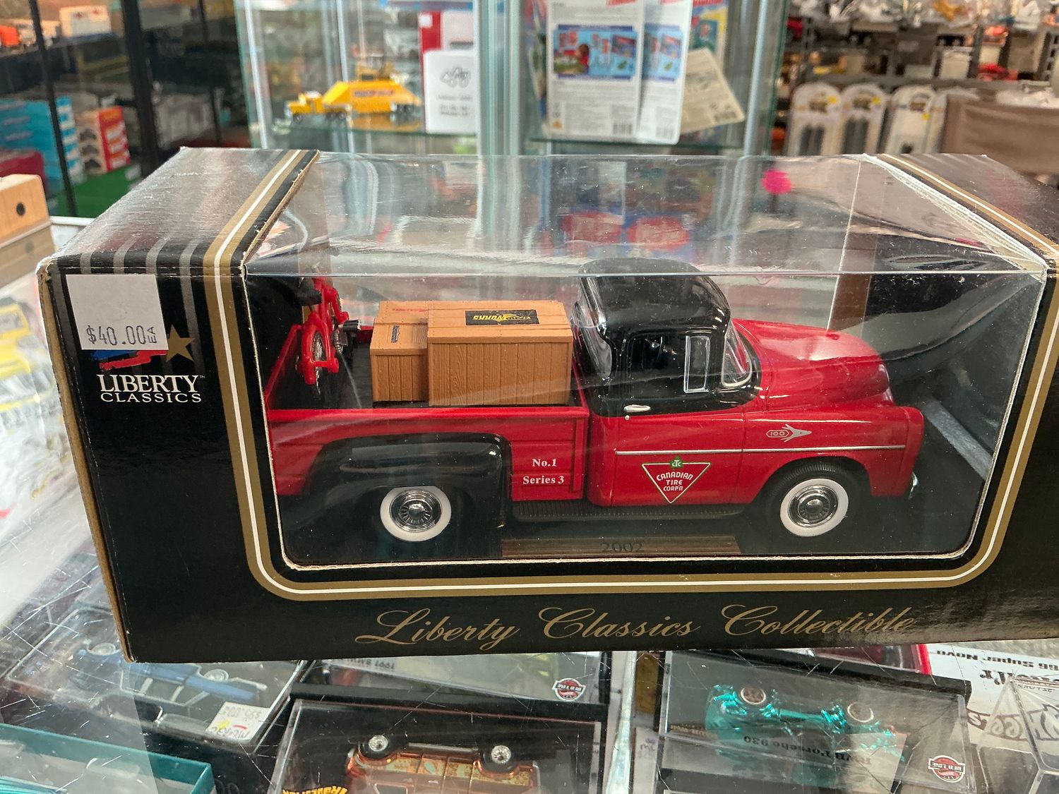 Canadian tire 1957 Fargo pick up red