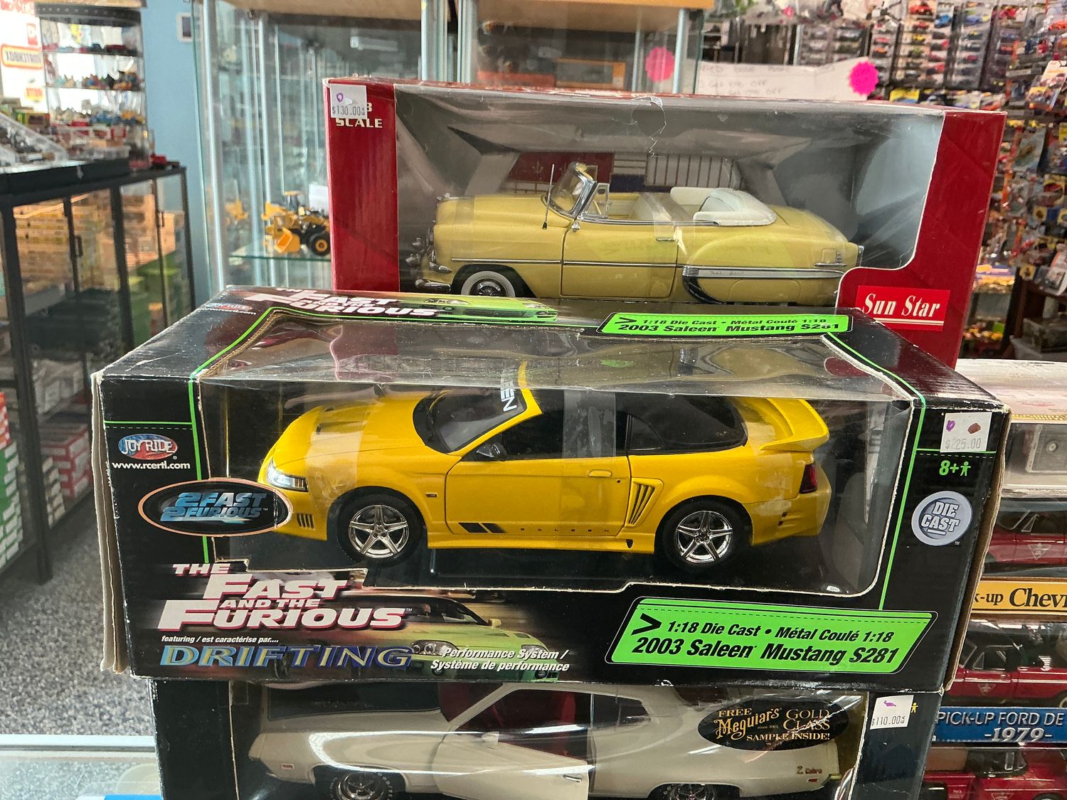 2003 Saleen Mustang S281 yellow
