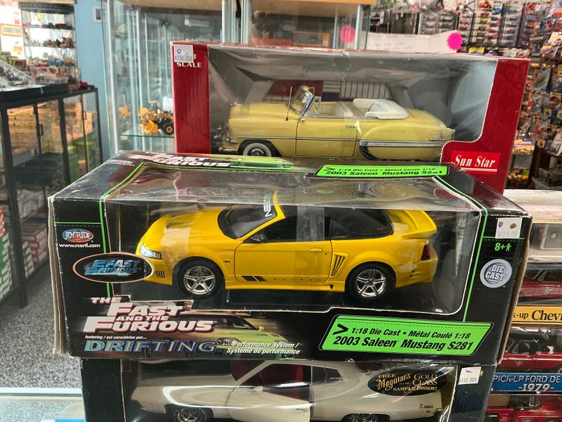 2003 Saleen Mustang S281 yellow