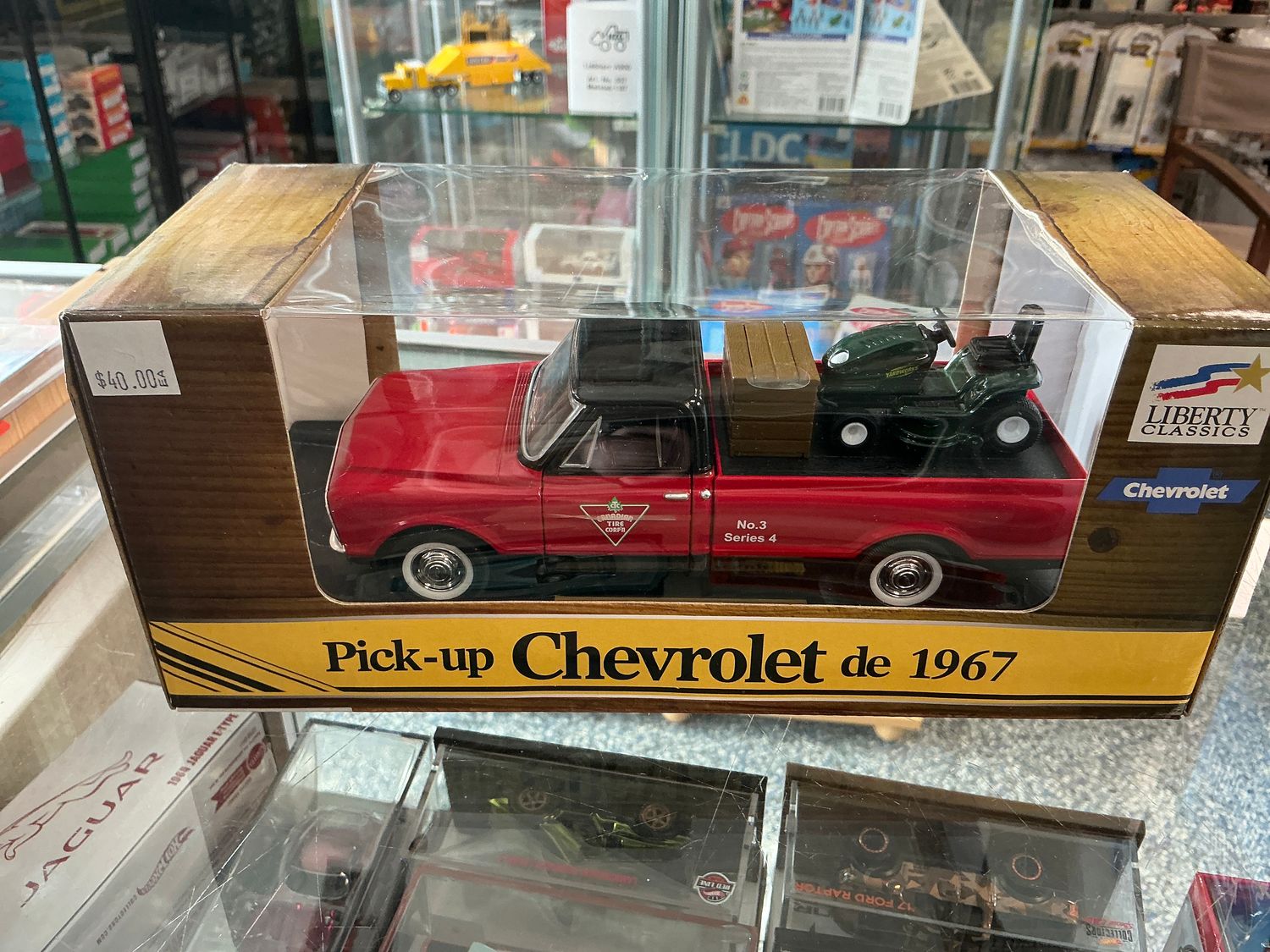 Canadian tire 1967 Chevy pick up red