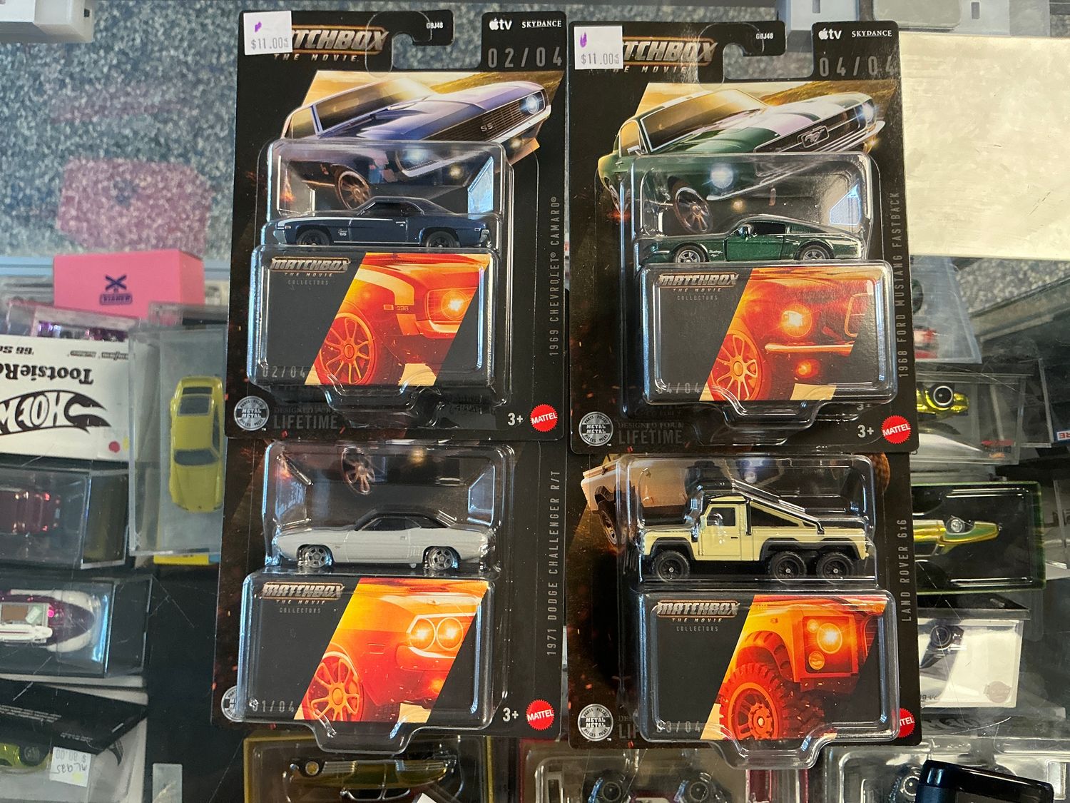 Assorted matchbox the movie