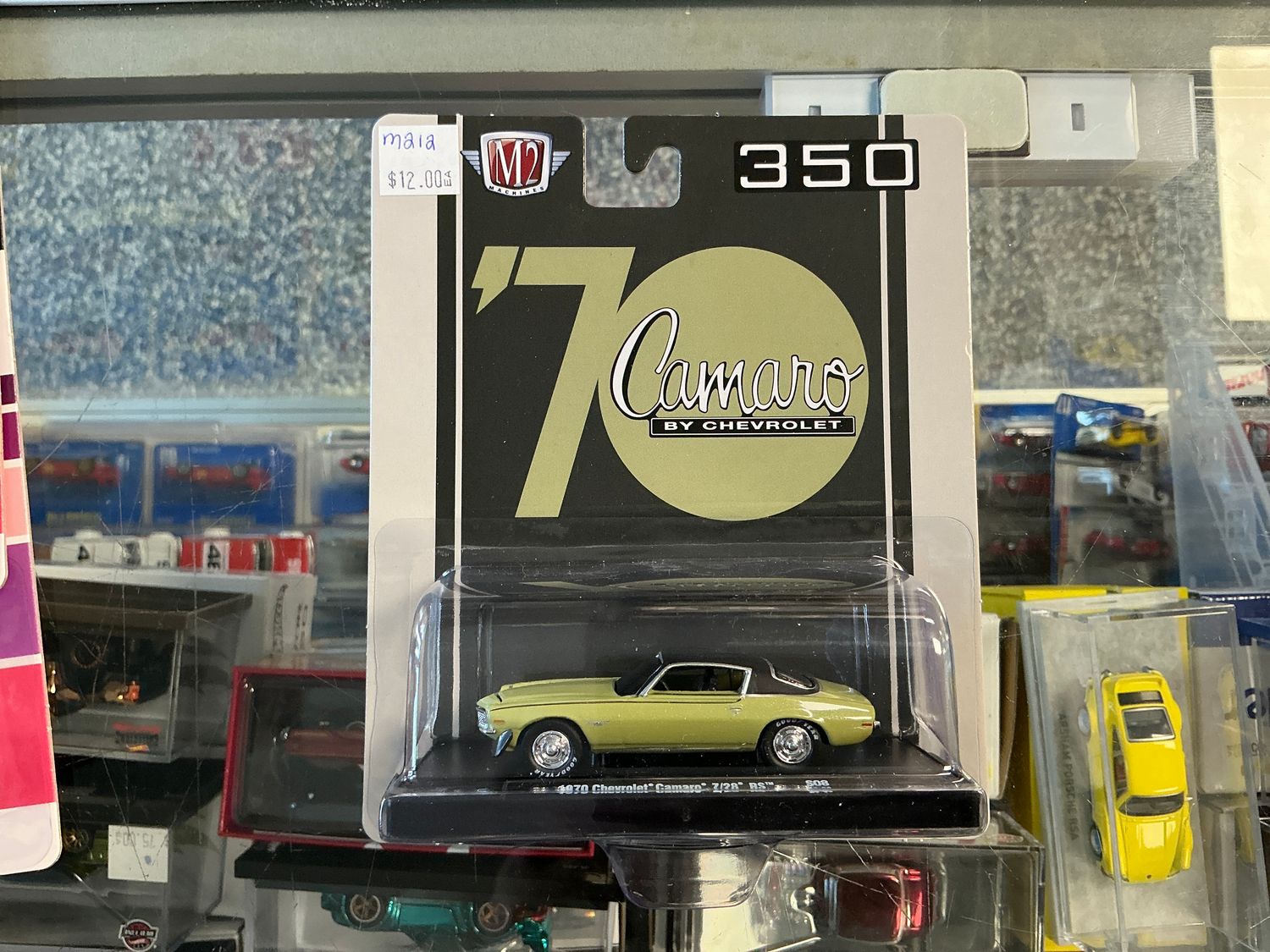 1970 Chevy Camaro Z 28 RS green