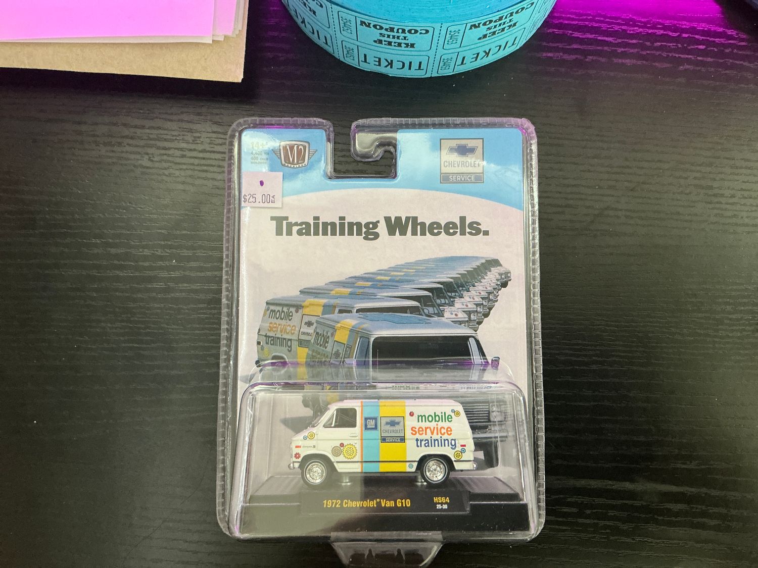 1972 Chevy van G 10 GMC mobile service training