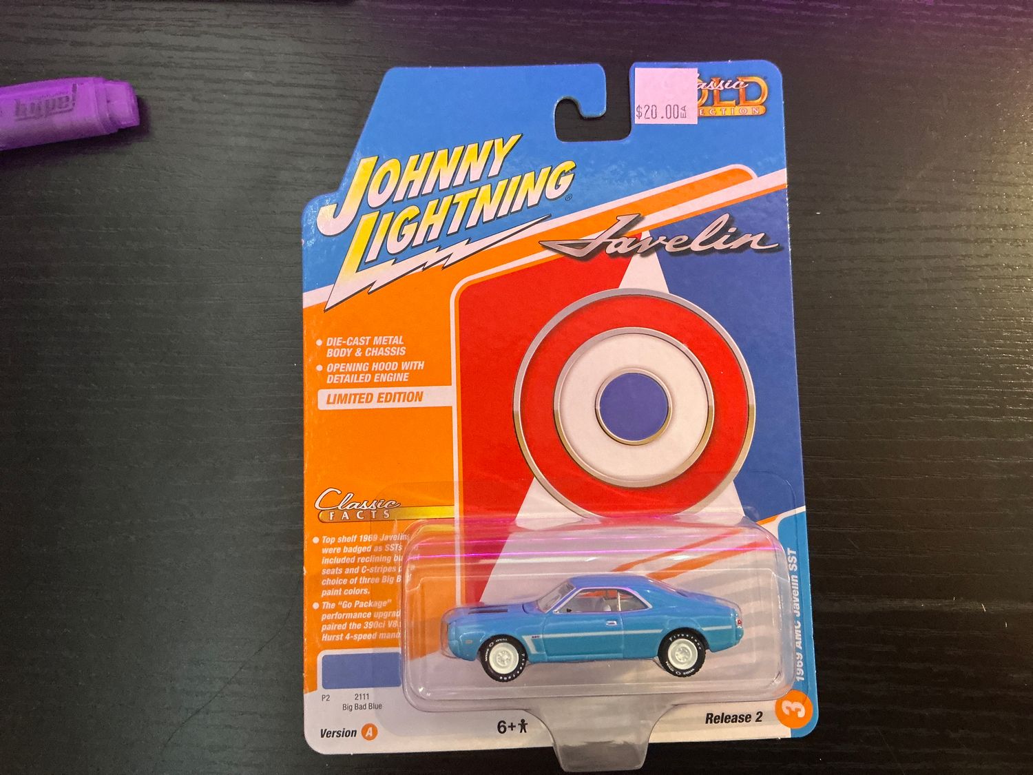 1969 AMC  javelin  SST blue