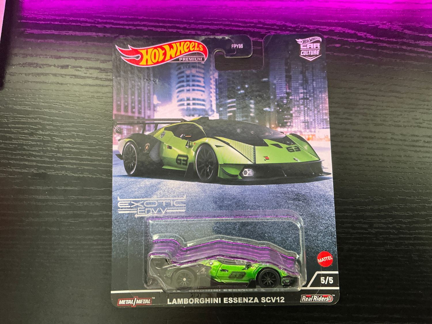 Exotic envy Lamborghini essenza scv12 green