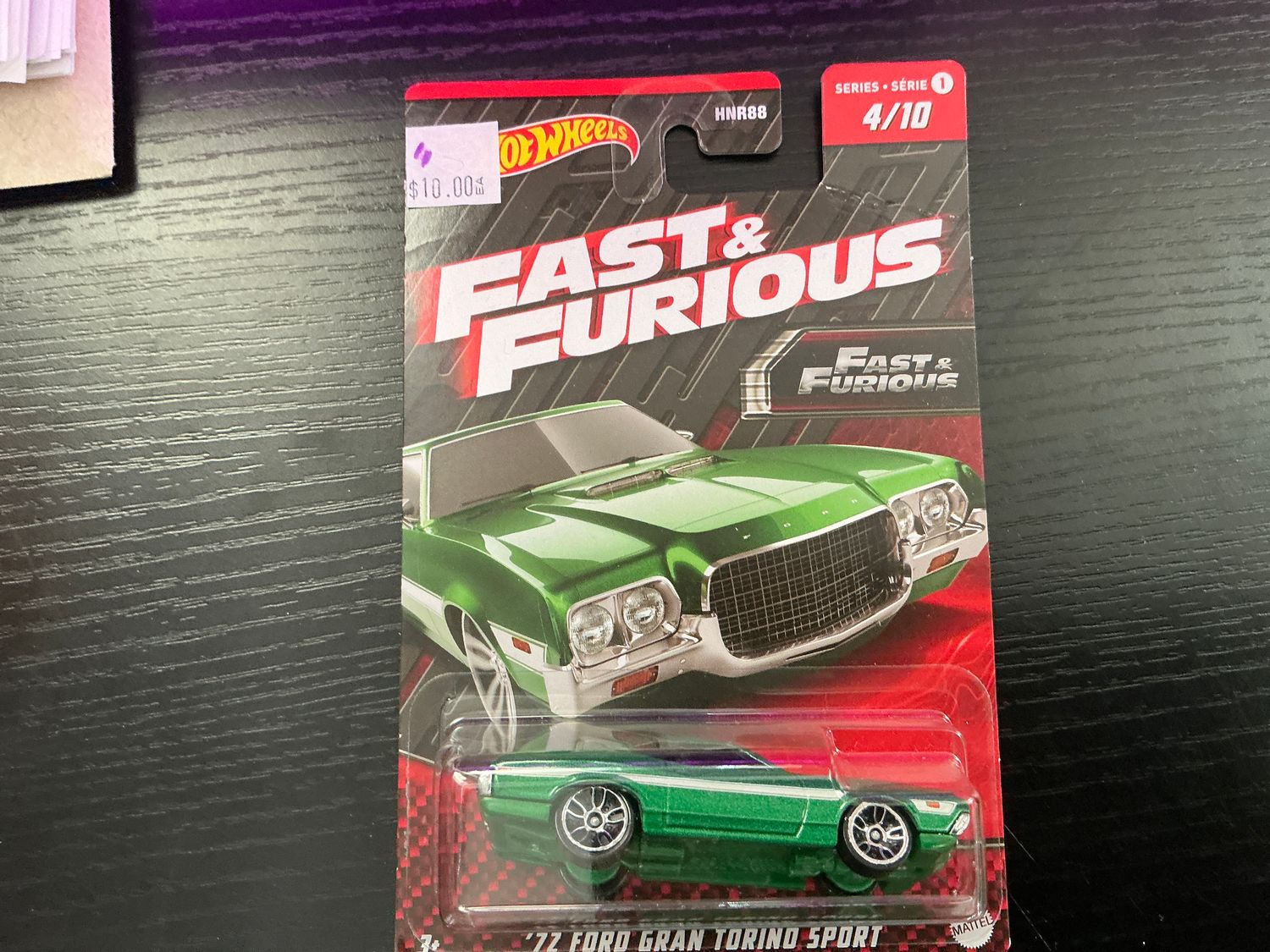 Fast and the furious 1972 Ford grand Torino sport green