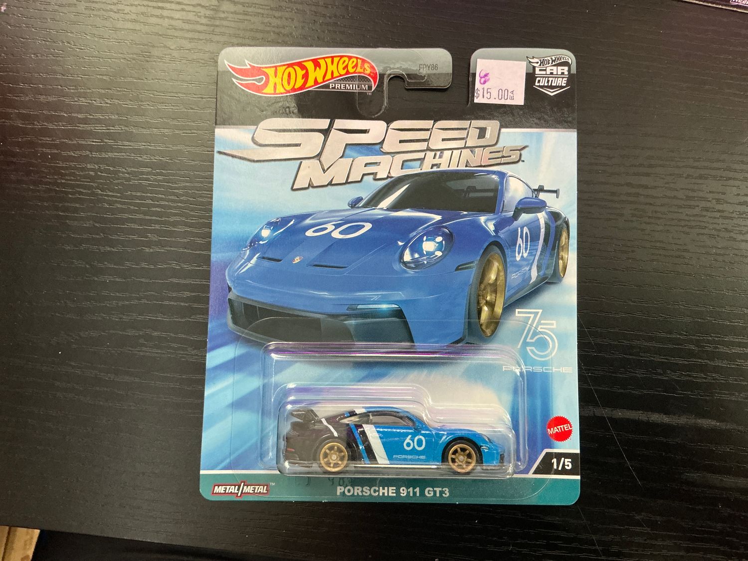 Speed machines Porsche 911 GT three blue
