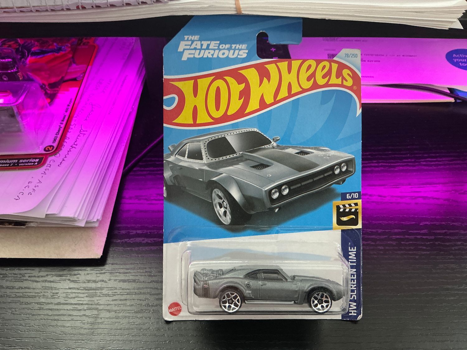 The fate of the furious ice charger gray